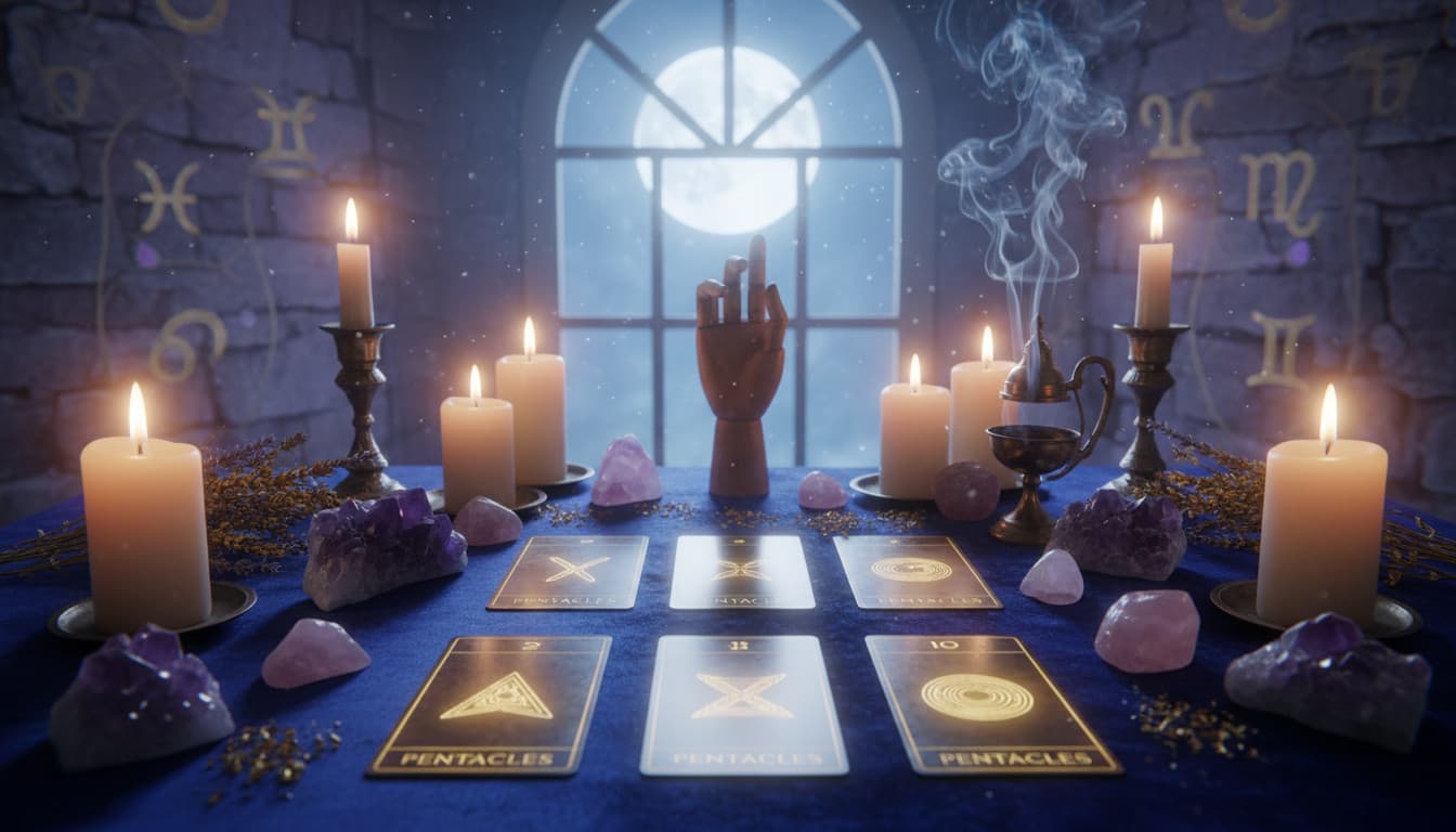 Unlock Tarot Card Meanings with Pentacles